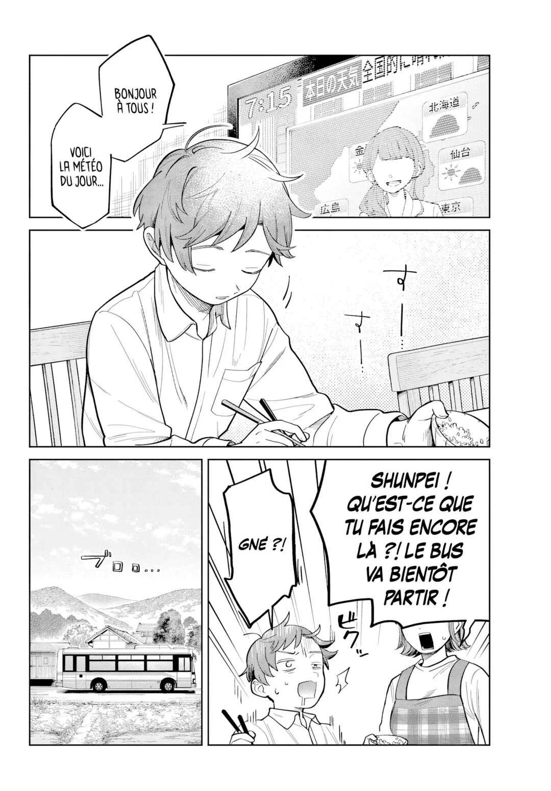 Futari Bus Chapitre 2: En retard - Page 2