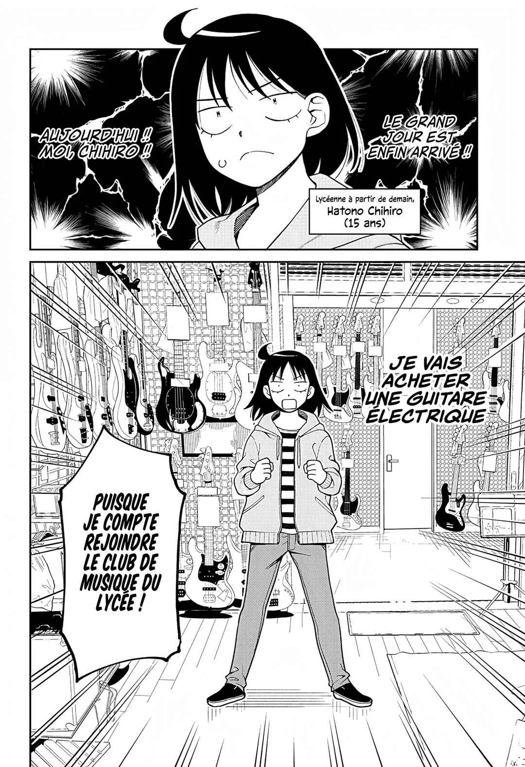 Futsuu no Keionbu Chapitre 1: L'achat d'une guitare - Page 2