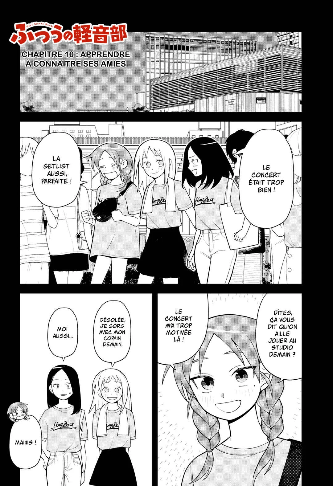 Futsuu no Keionbu Chapitre 10: Apprendre à connaître ses amies - Page 1