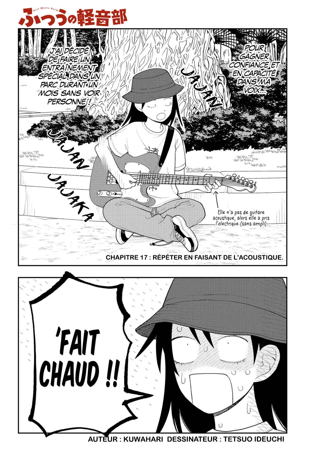Futsuu no Keionbu Chapitre 17: Répéter en faisant de l'acoustique - Page 1