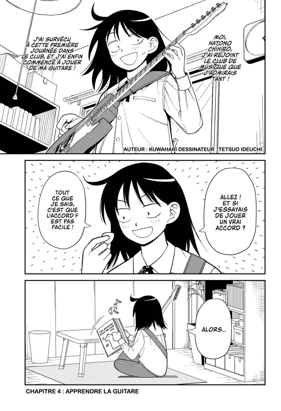 Futsuu no Keionbu Chapitre 4: Apprendre la guitare - Page 1