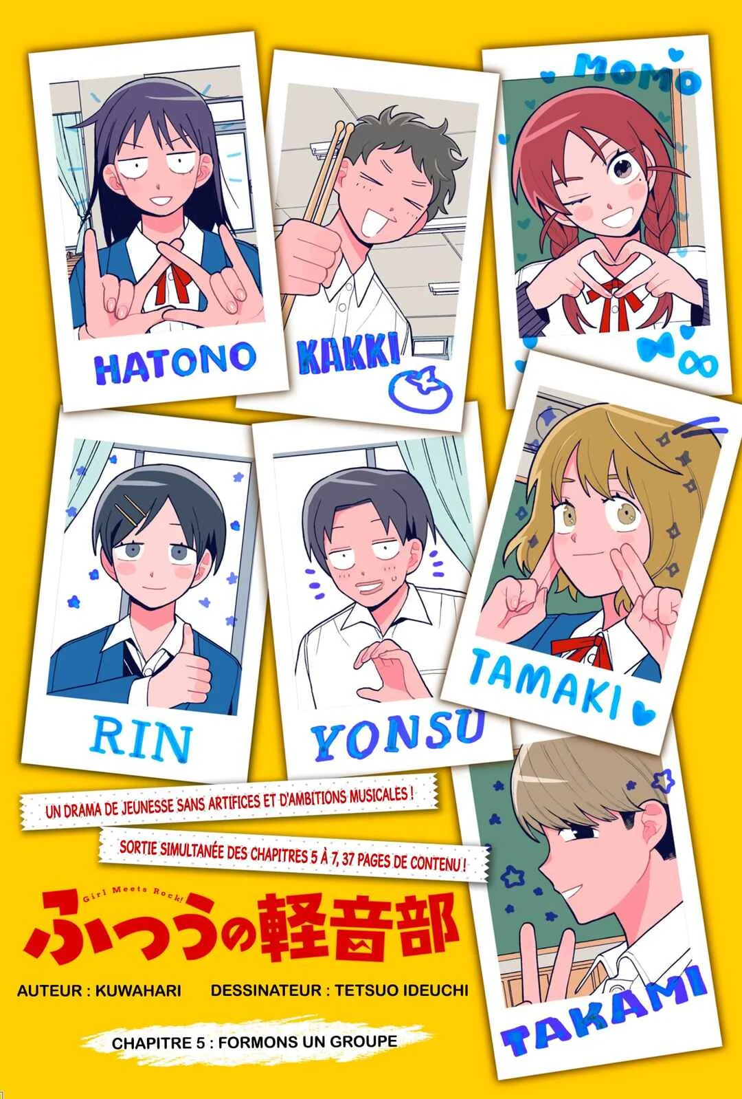 Futsuu no Keionbu Chapitre 5: Formons un groupe ! - Page 1
