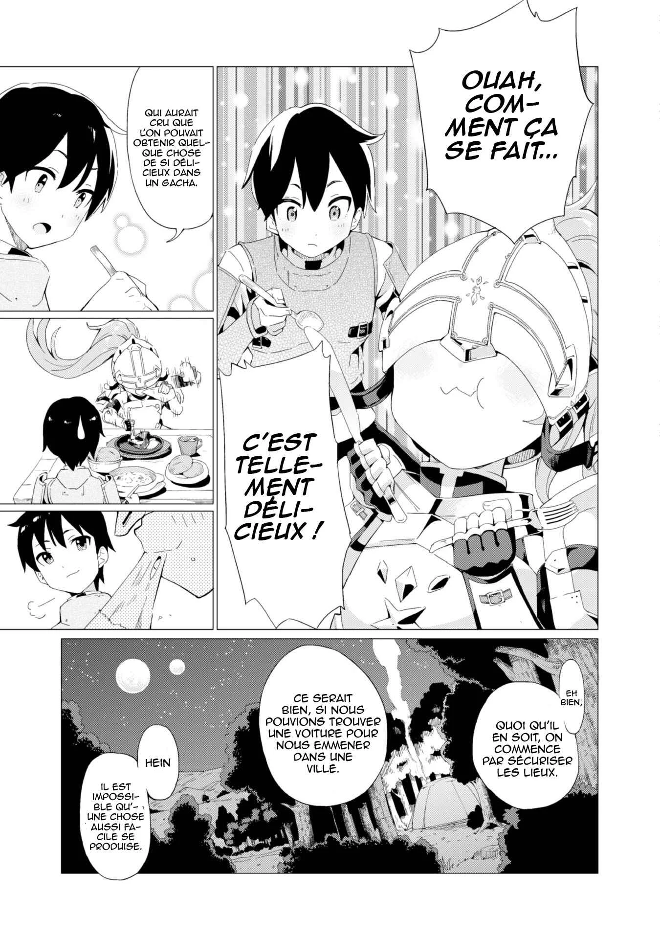 Gacha wo Mawashite Nakama wo Fuyasu - Saikyou no Bishoujo Gundan wo Tsukuriagero Chapitre 2: Norl, le chevalier portant un casque - Page 10