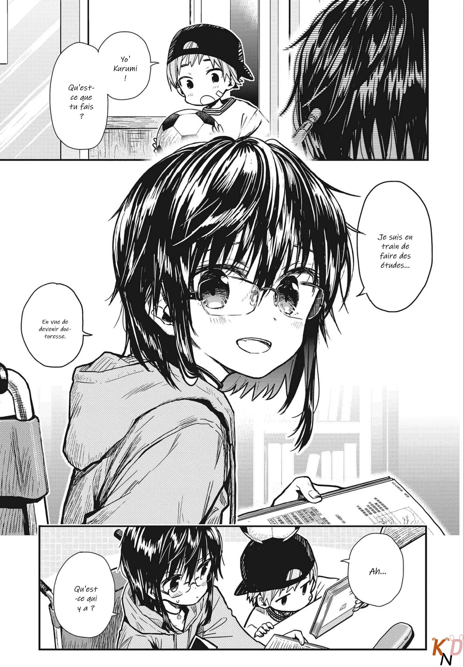 Gakkou Gurashi! Otayori Chapitre 2: Le cas Kurumi - Page 2