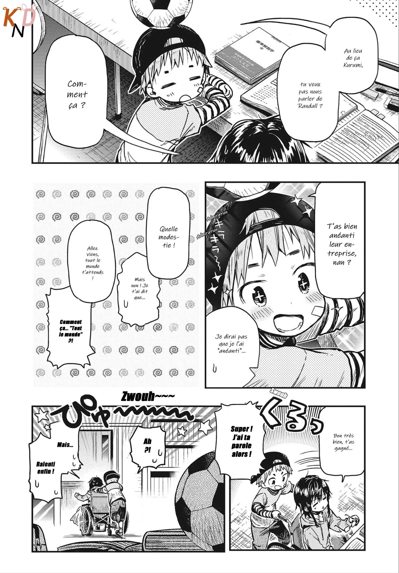 Gakkou Gurashi! Otayori Chapitre 2: Le cas Kurumi - Page 3