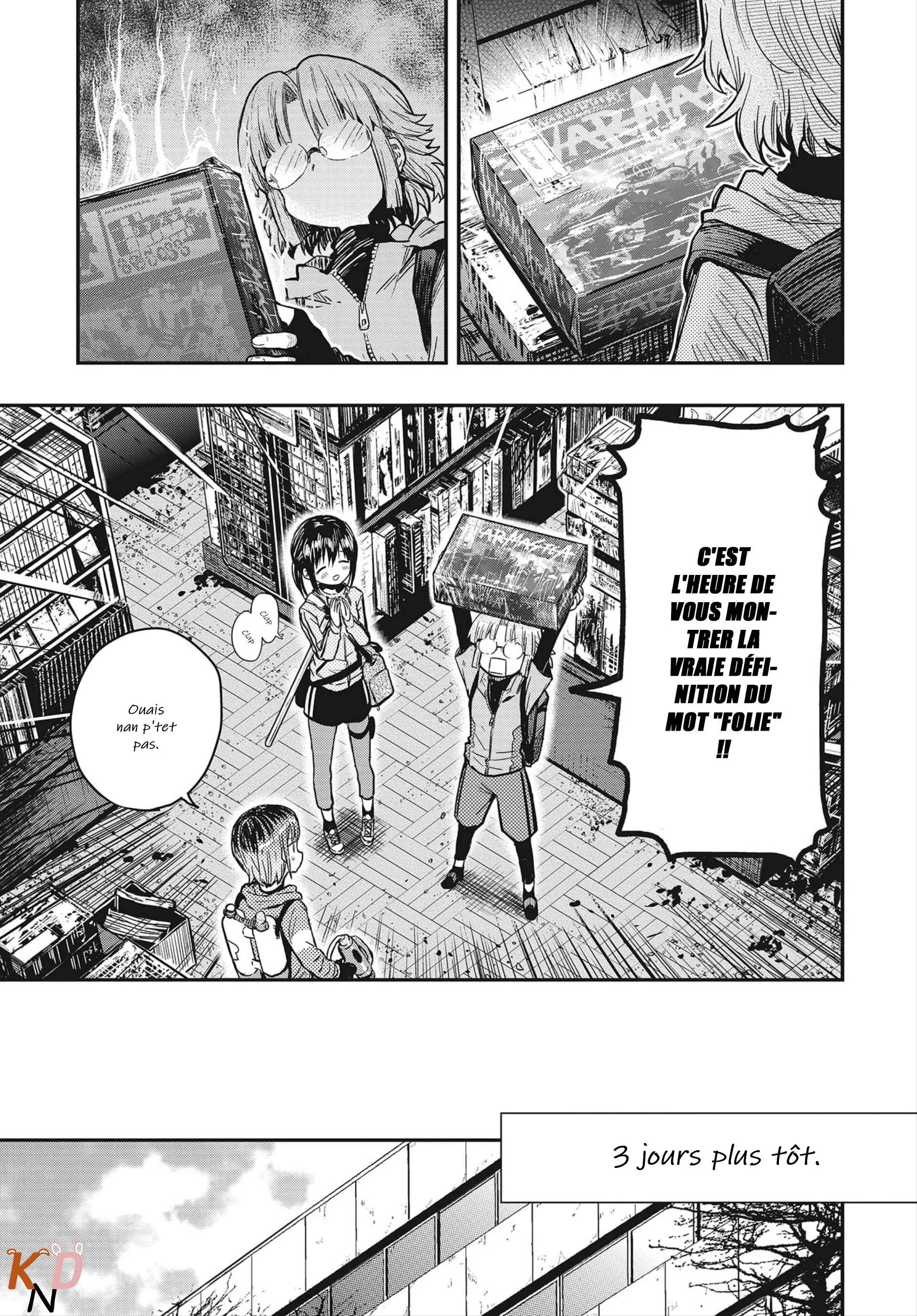 Gakkou Gurashi! Otayori Chapitre 4: La folie de la société - Page 4