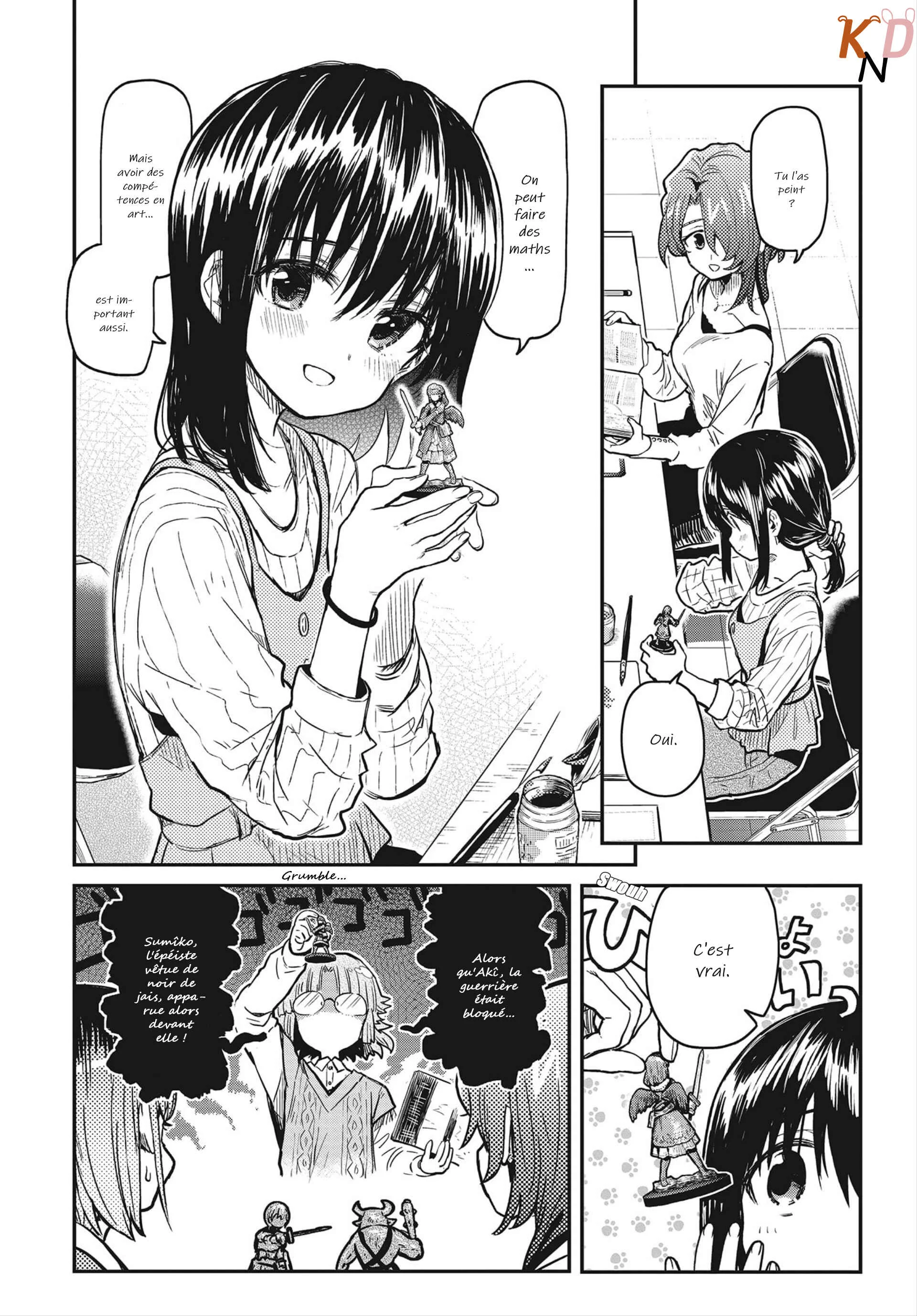 Gakkou Gurashi! Otayori Chapitre 4: La folie de la société - Page 19