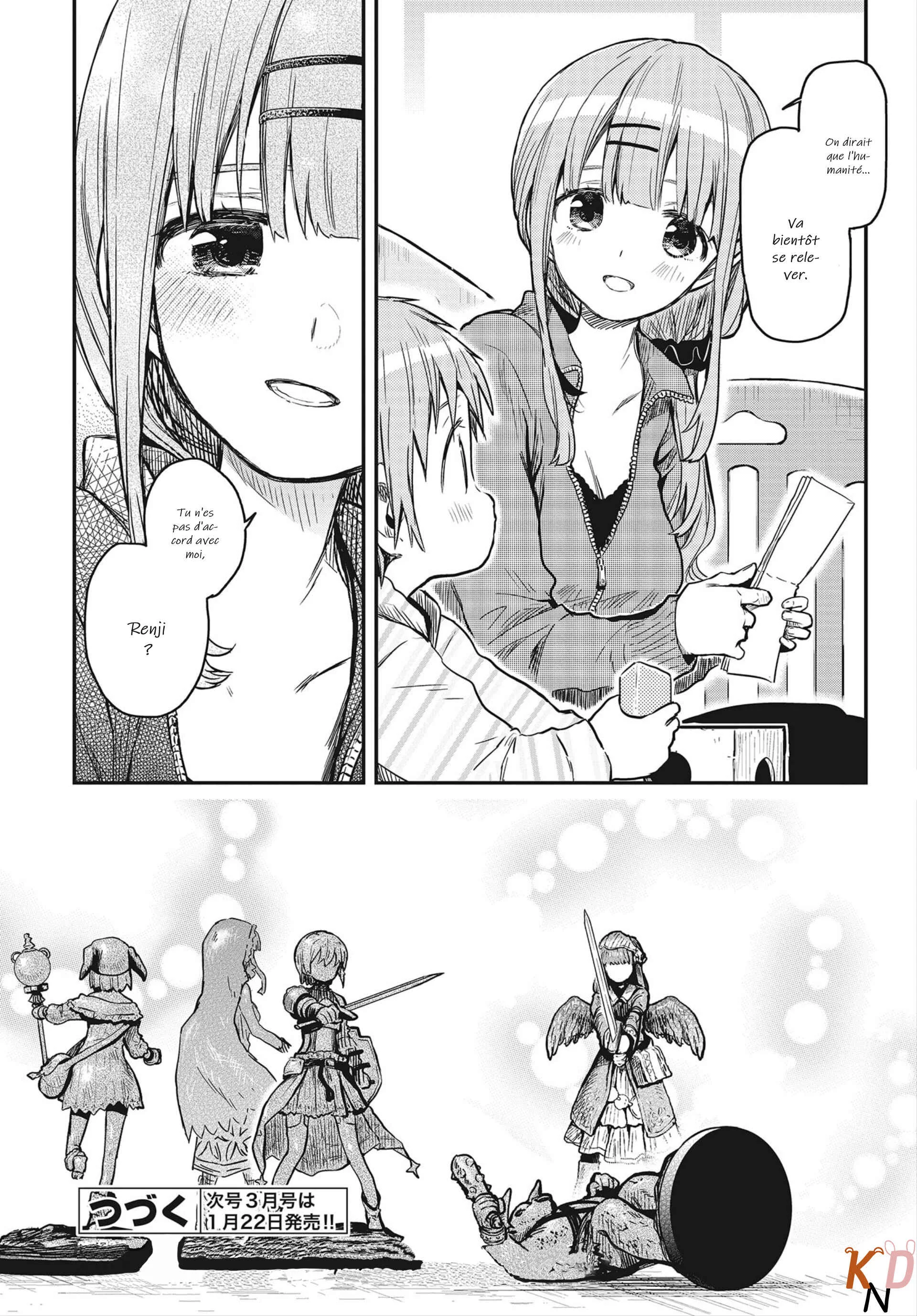 Gakkou Gurashi! Otayori Chapitre 4: La folie de la société - Page 21