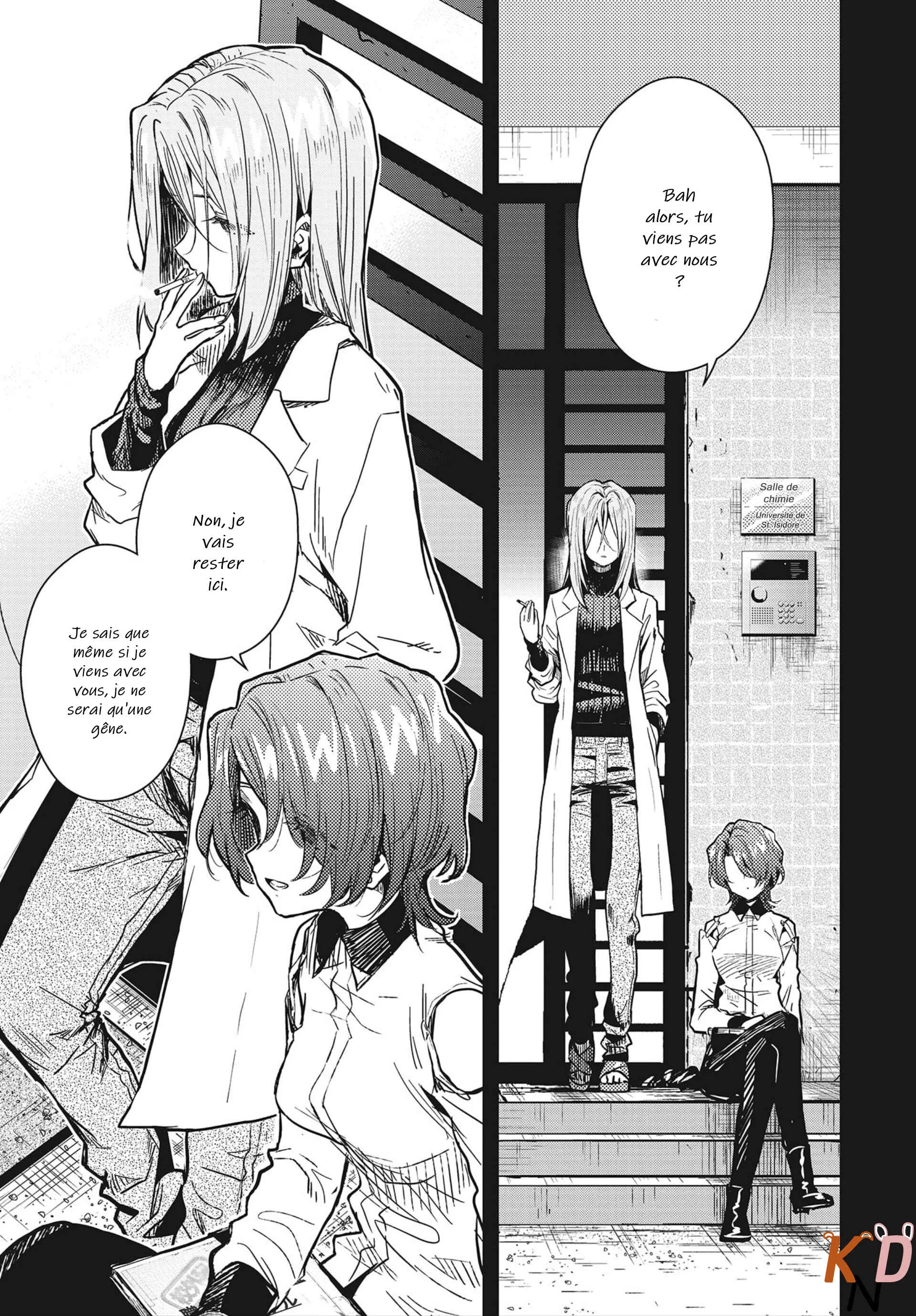 Gakkou Gurashi! Otayori Chapitre 5: Le cas Shîko et Rise - Page 1