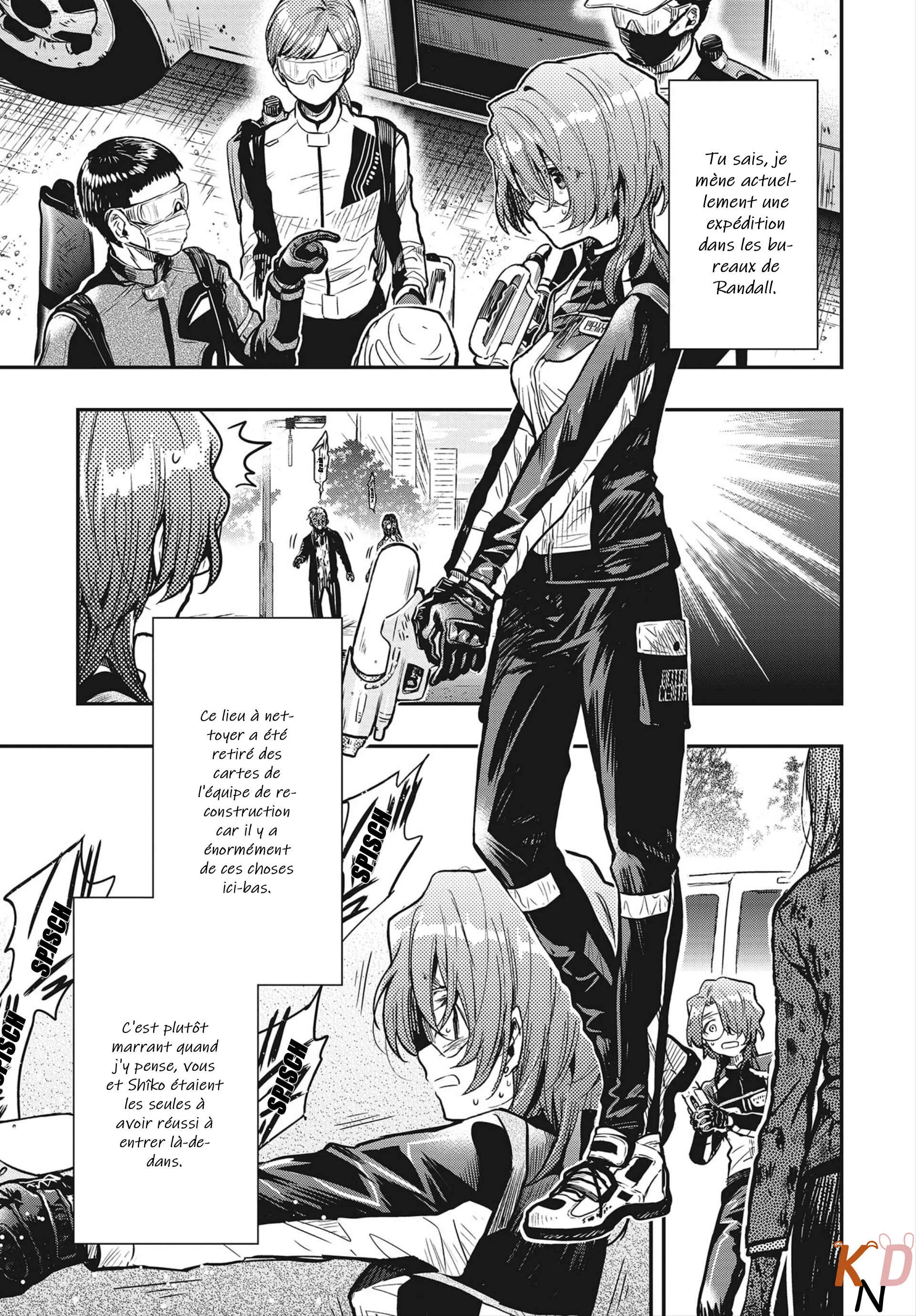 Gakkou Gurashi! Otayori Chapitre 5: Le cas Shîko et Rise - Page 3