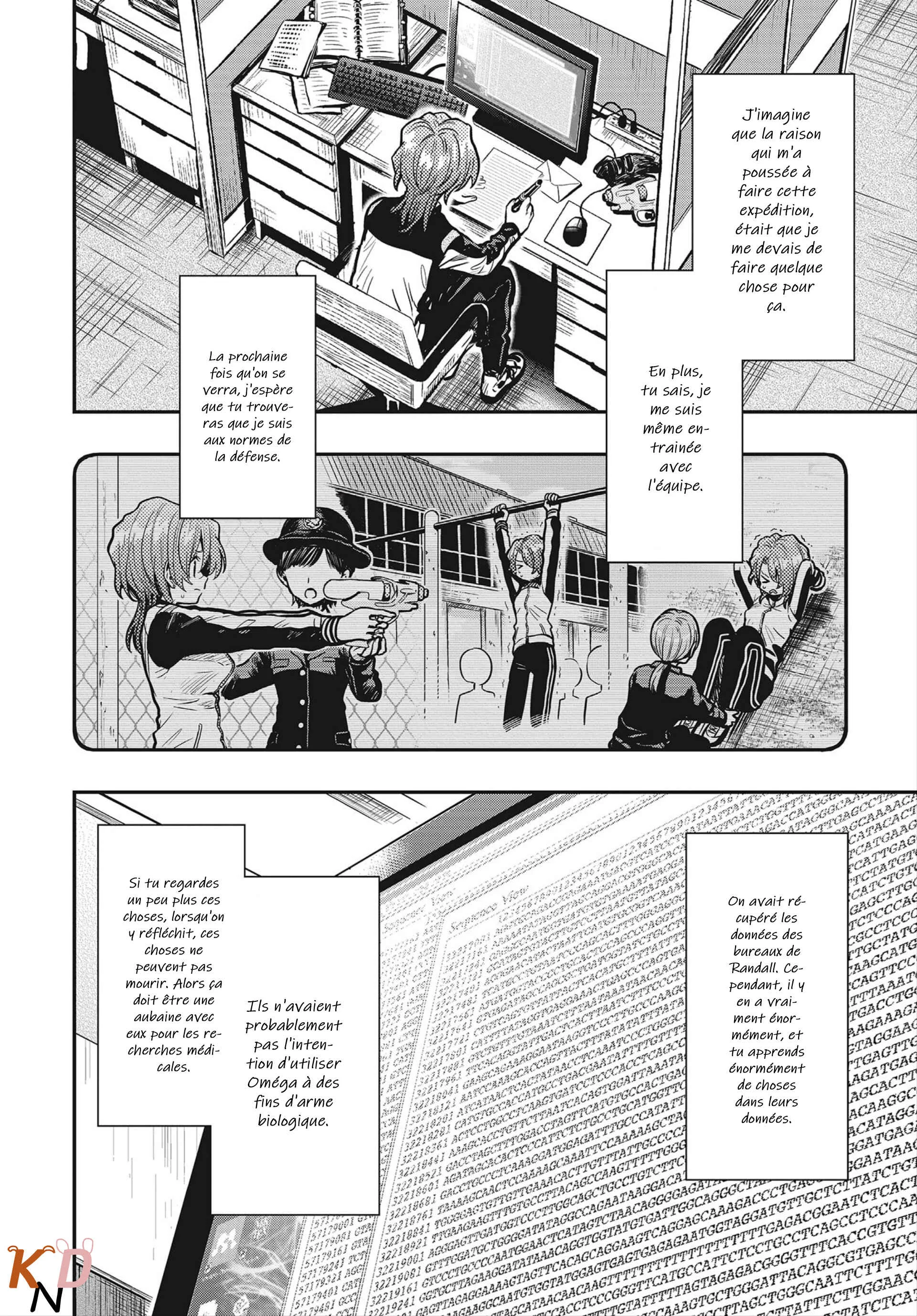 Gakkou Gurashi! Otayori Chapitre 5: Le cas Shîko et Rise - Page 14