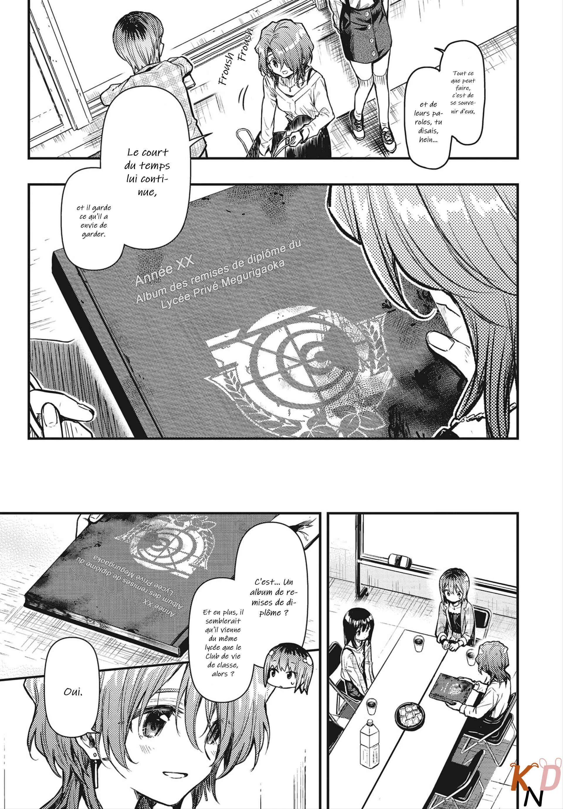 Gakkou Gurashi! Otayori Chapitre 6: Le cas Aki - Page 8
