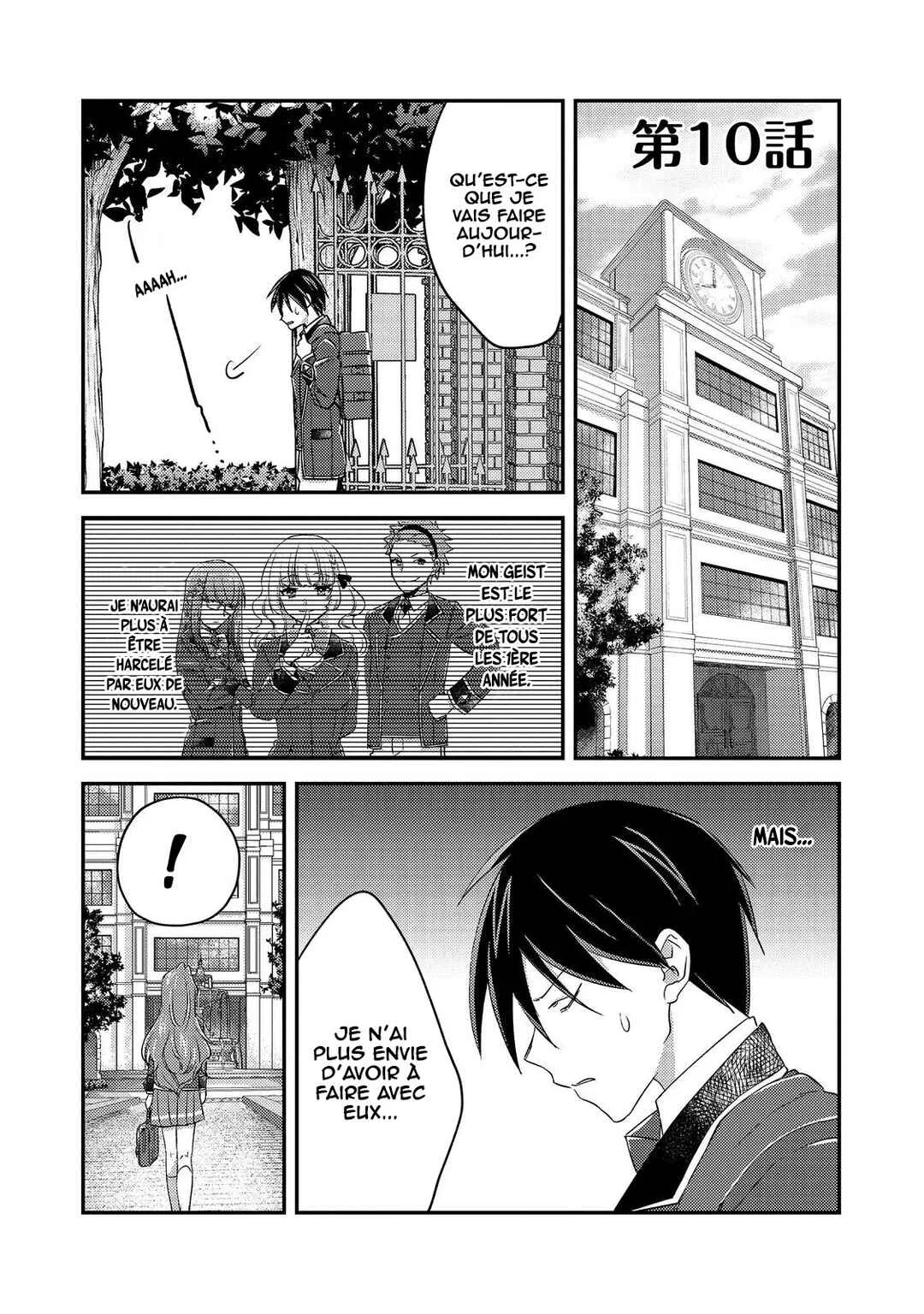 Geist x Revenant: Kusozako Mob na Ore wa, Aibou no Seirei o Bishoujo ni Shinka Sasete Saikyou ni! Chapitre 10 - Page 1