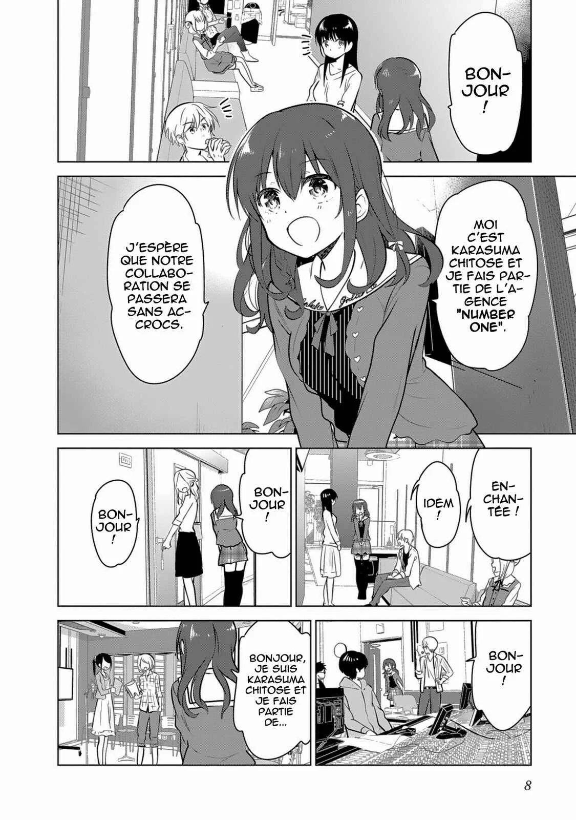 gi(a)rlish number Chapitre 1: La perf' vocale de Karasuma Chitose - Page 10