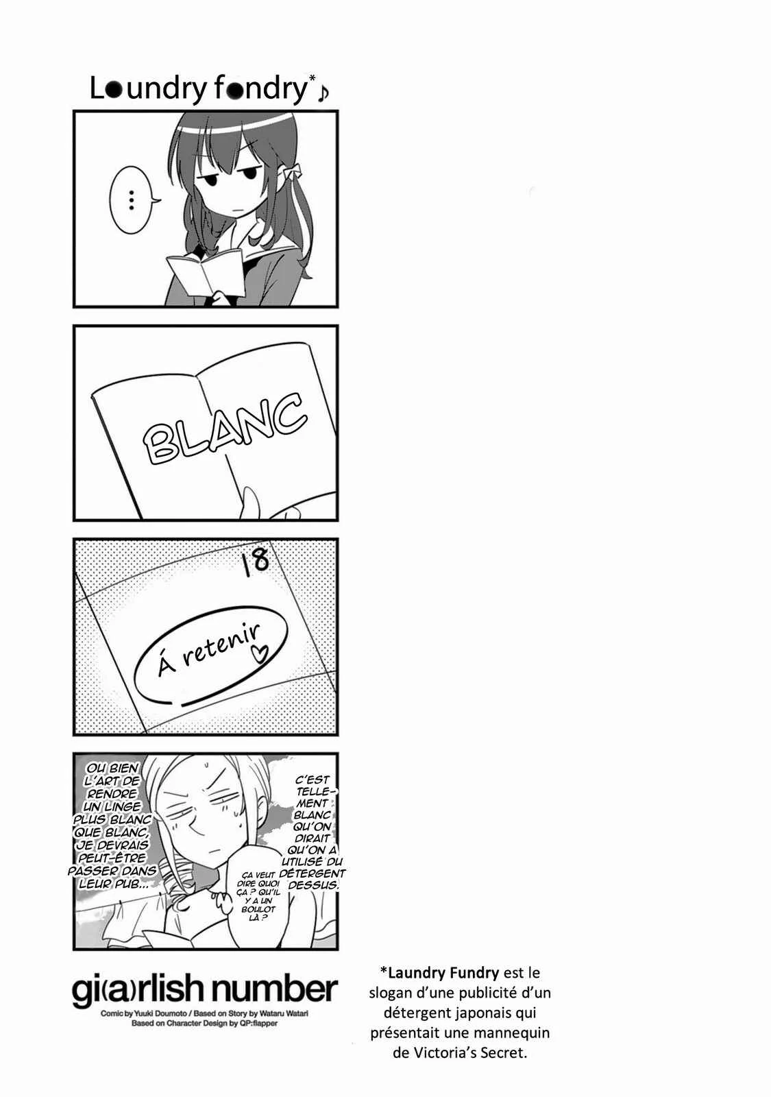 gi(a)rlish number Chapitre 1: La perf' vocale de Karasuma Chitose - Page 31