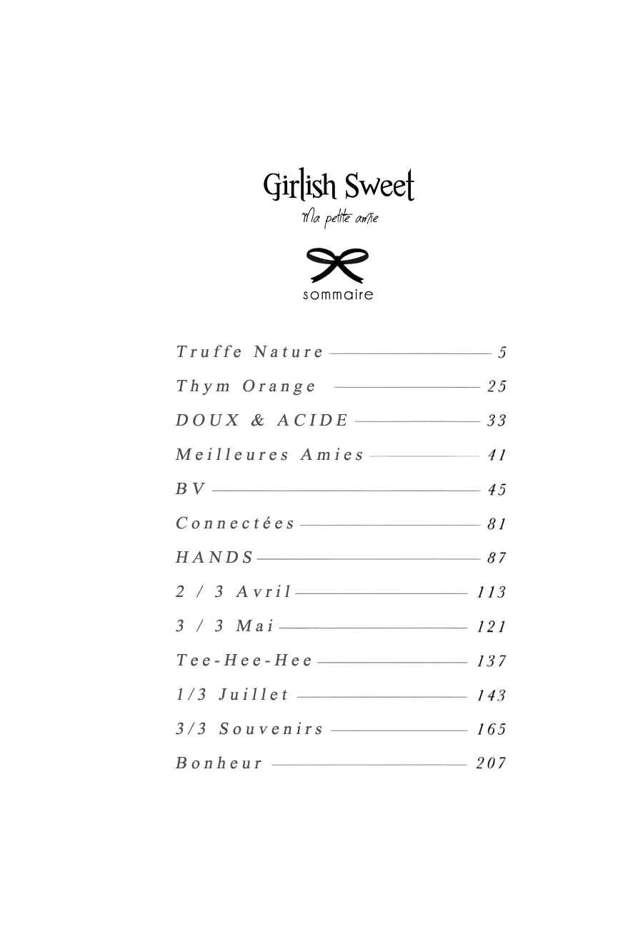 Girlish Sweet Chapitre 1: Truffe nature (1) - Page 3