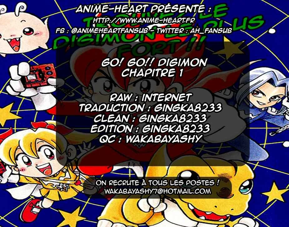Go! Go!! Digimon Chapitre 1: C’est quoi un Digimon ? - Page 7