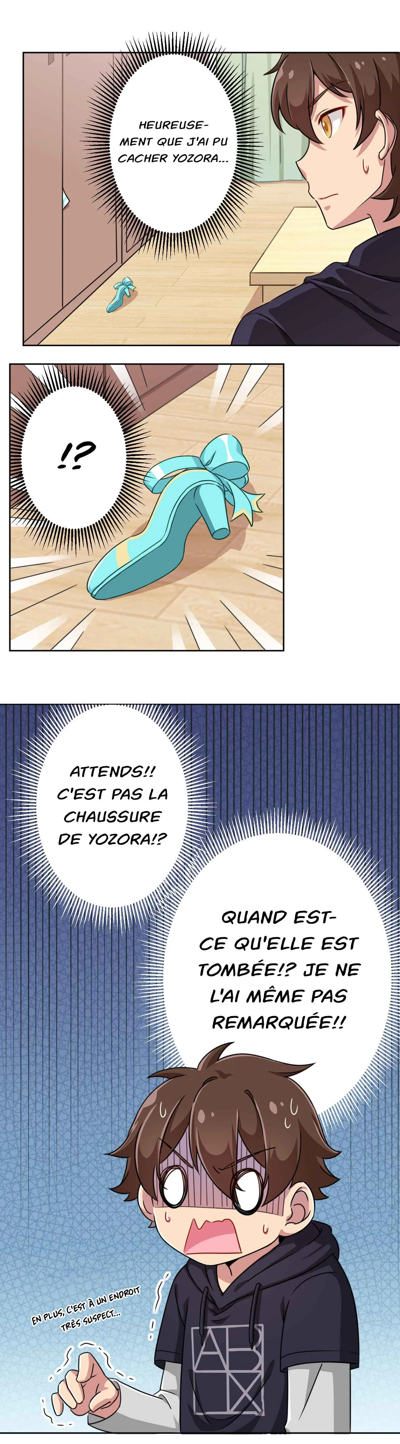 God Gave Me This Awkward Superpower, What Is It for? Chapitre 3: Merde! Découvert par ma mère! - Page 5