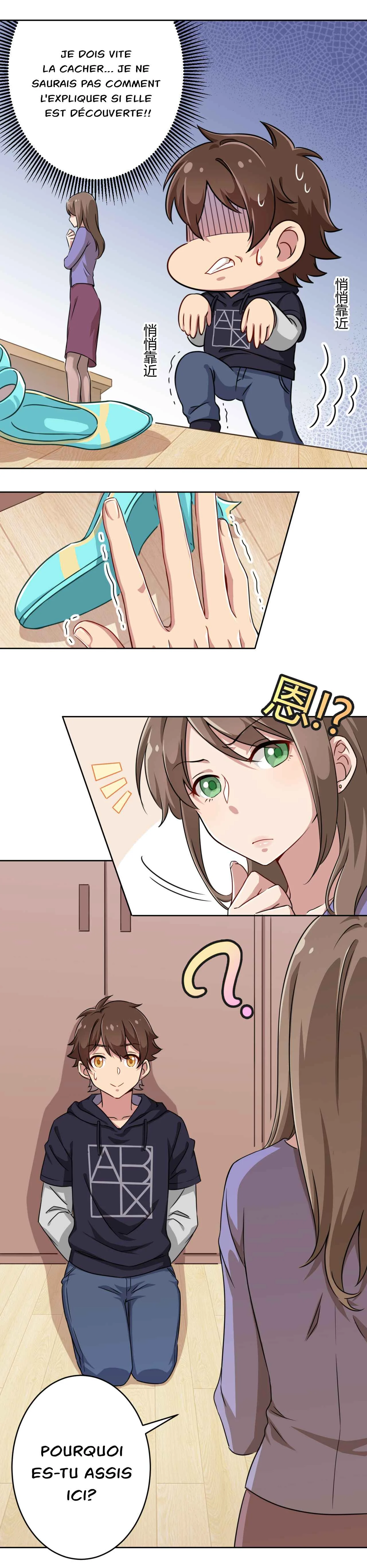 God Gave Me This Awkward Superpower, What Is It for? Chapitre 3: Merde! Découvert par ma mère! - Page 6