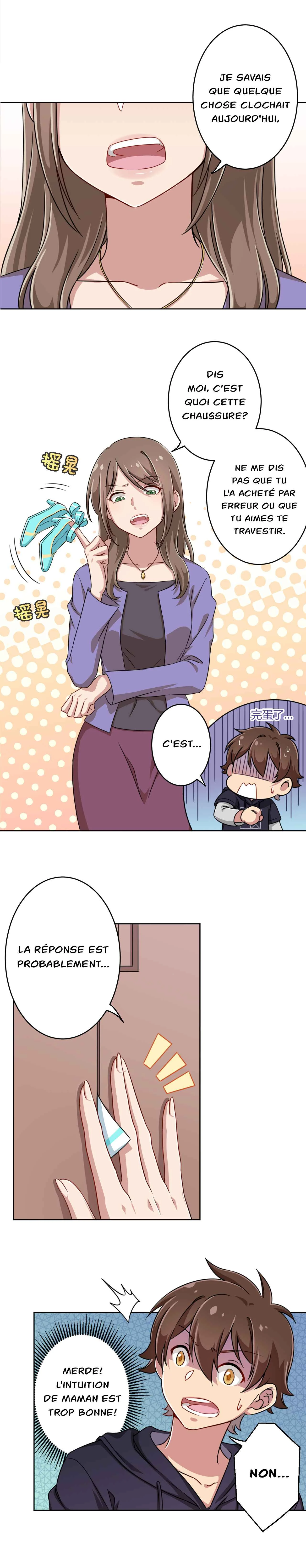 God Gave Me This Awkward Superpower, What Is It for? Chapitre 3: Merde! Découvert par ma mère! - Page 11