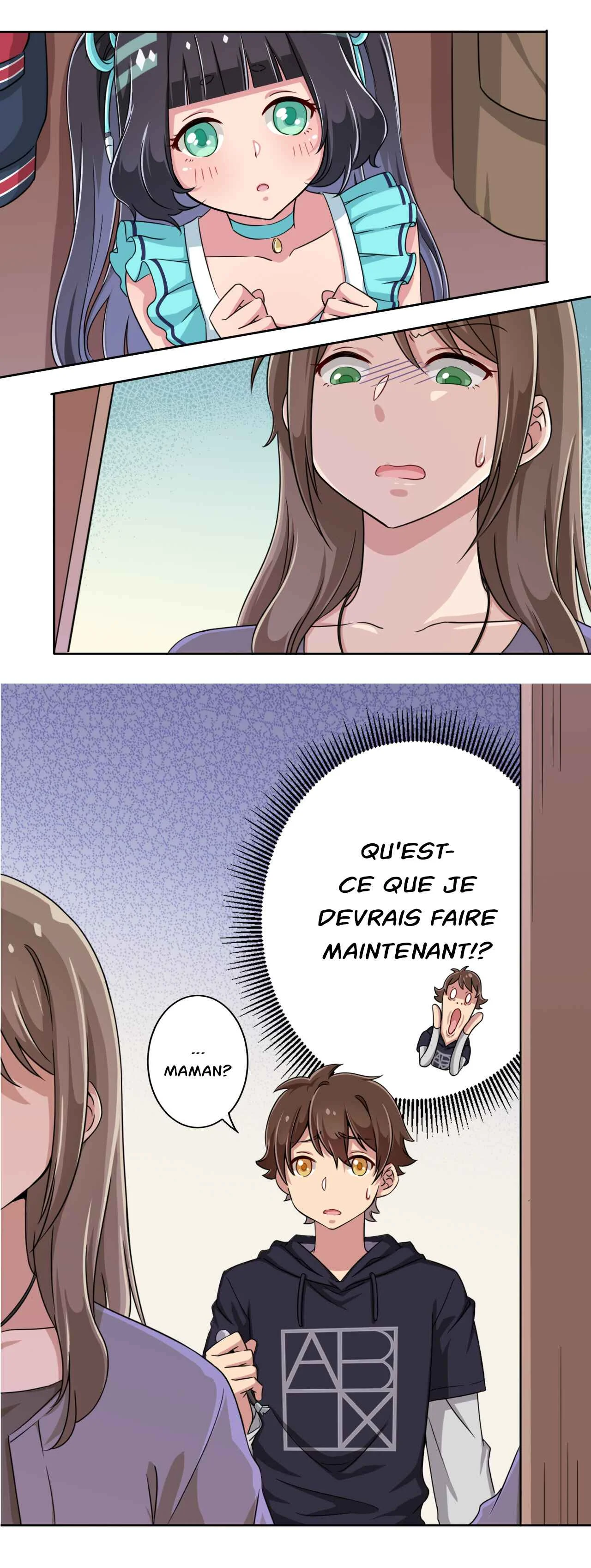 God Gave Me This Awkward Superpower, What Is It for? Chapitre 3: Merde! Découvert par ma mère! - Page 13