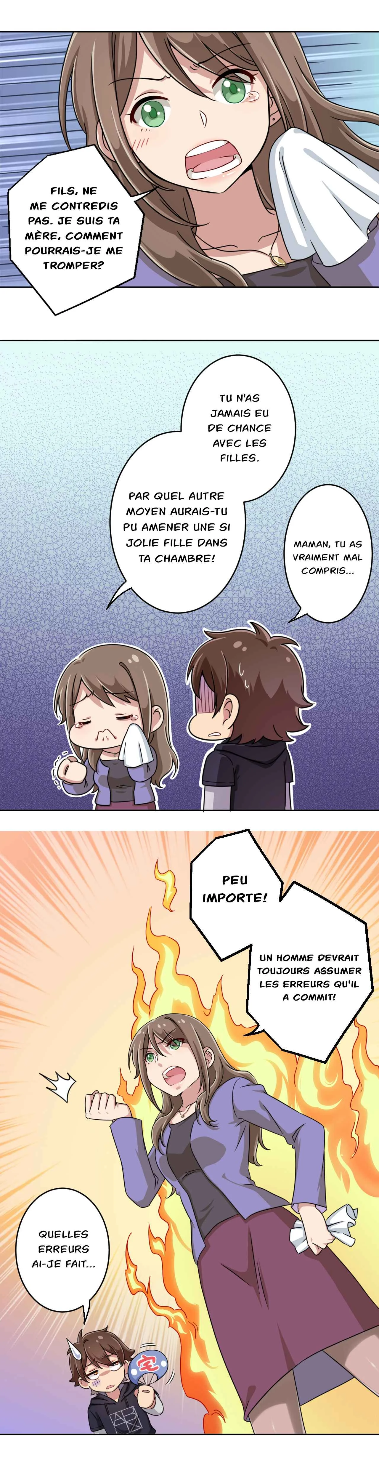 God Gave Me This Awkward Superpower, What Is It for? Chapitre 3: Merde! Découvert par ma mère! - Page 15