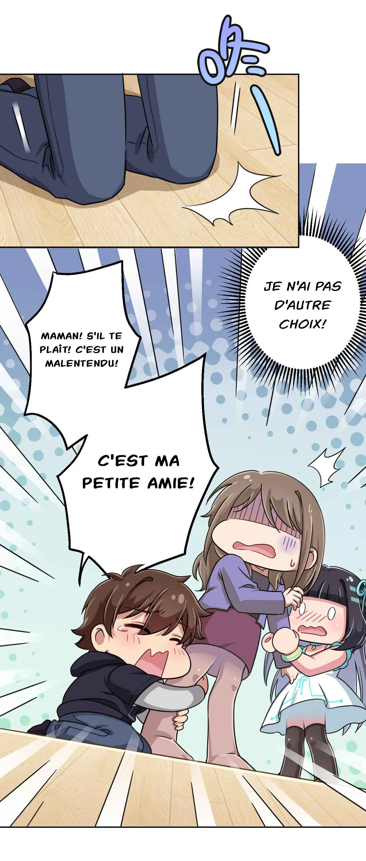God Gave Me This Awkward Superpower, What Is It for? Chapitre 3: Merde! Découvert par ma mère! - Page 18