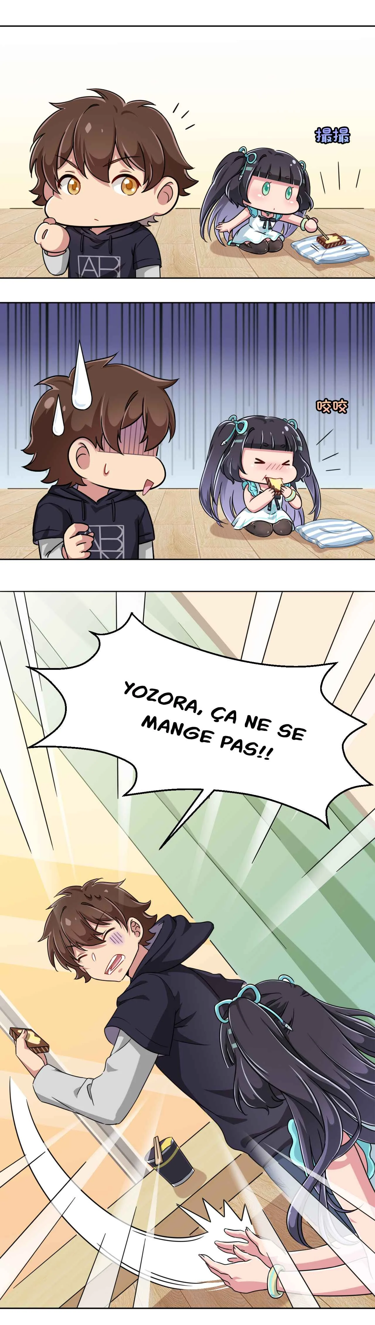 God Gave Me This Awkward Superpower, What Is It for? Chapitre 4: Non Yozora, ça ne se mange pas! - Page 4