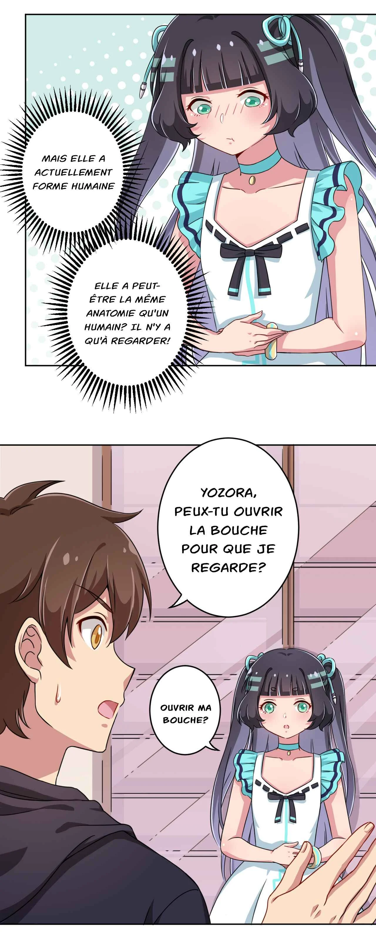 God Gave Me This Awkward Superpower, What Is It for? Chapitre 4: Non Yozora, ça ne se mange pas! - Page 11
