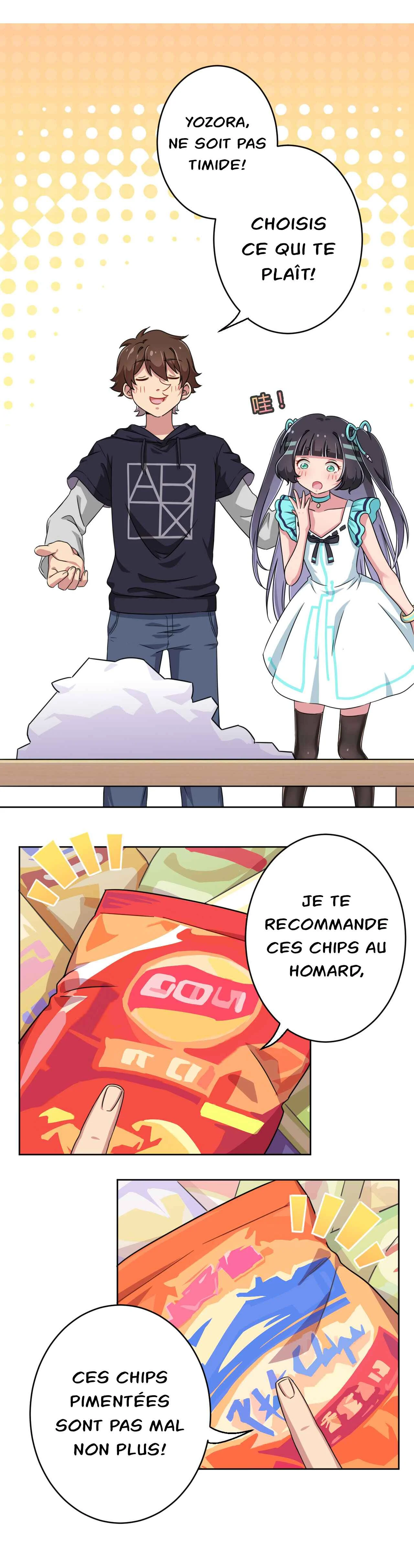 God Gave Me This Awkward Superpower, What Is It for? Chapitre 4: Non Yozora, ça ne se mange pas! - Page 15