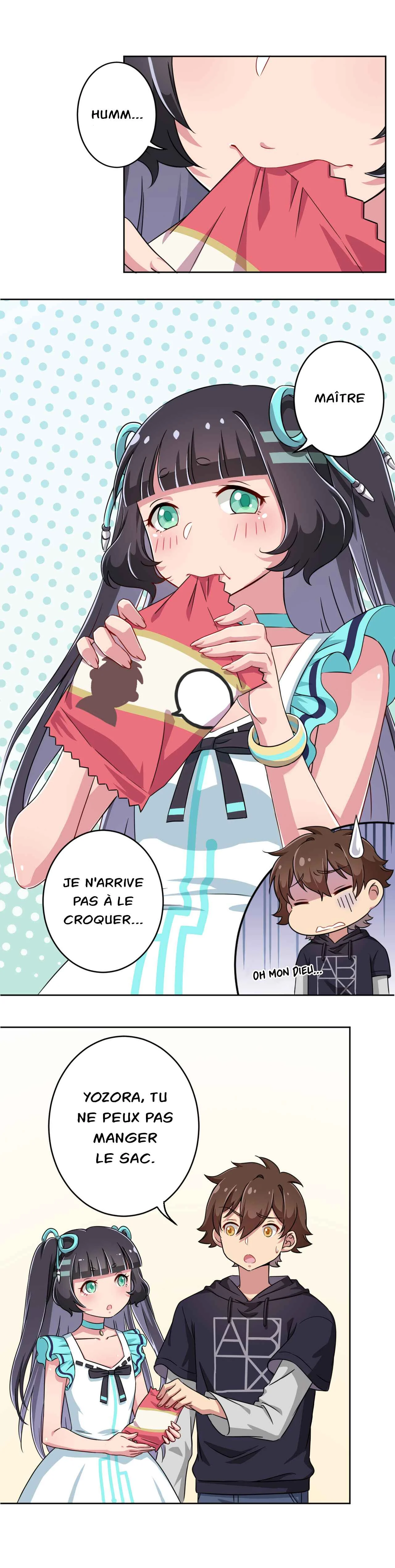 God Gave Me This Awkward Superpower, What Is It for? Chapitre 4: Non Yozora, ça ne se mange pas! - Page 18