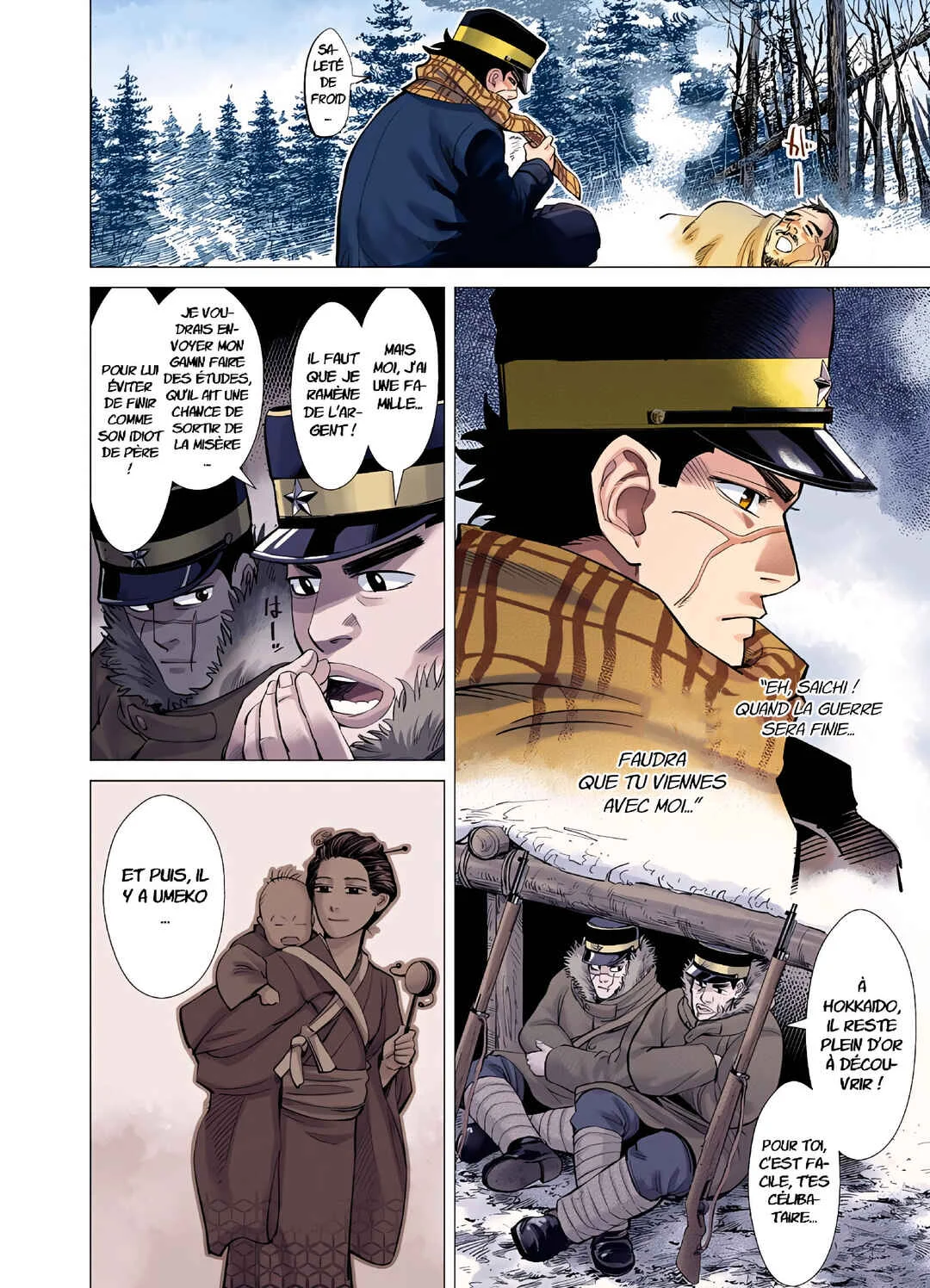 Golden Kamuy (Official Colored) Chapitre 1: Sugimoto l'Immortel - Page 16