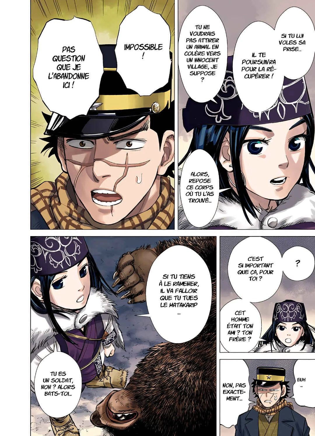 Golden Kamuy (Official Colored) Chapitre 1: Sugimoto l'Immortel - Page 39
