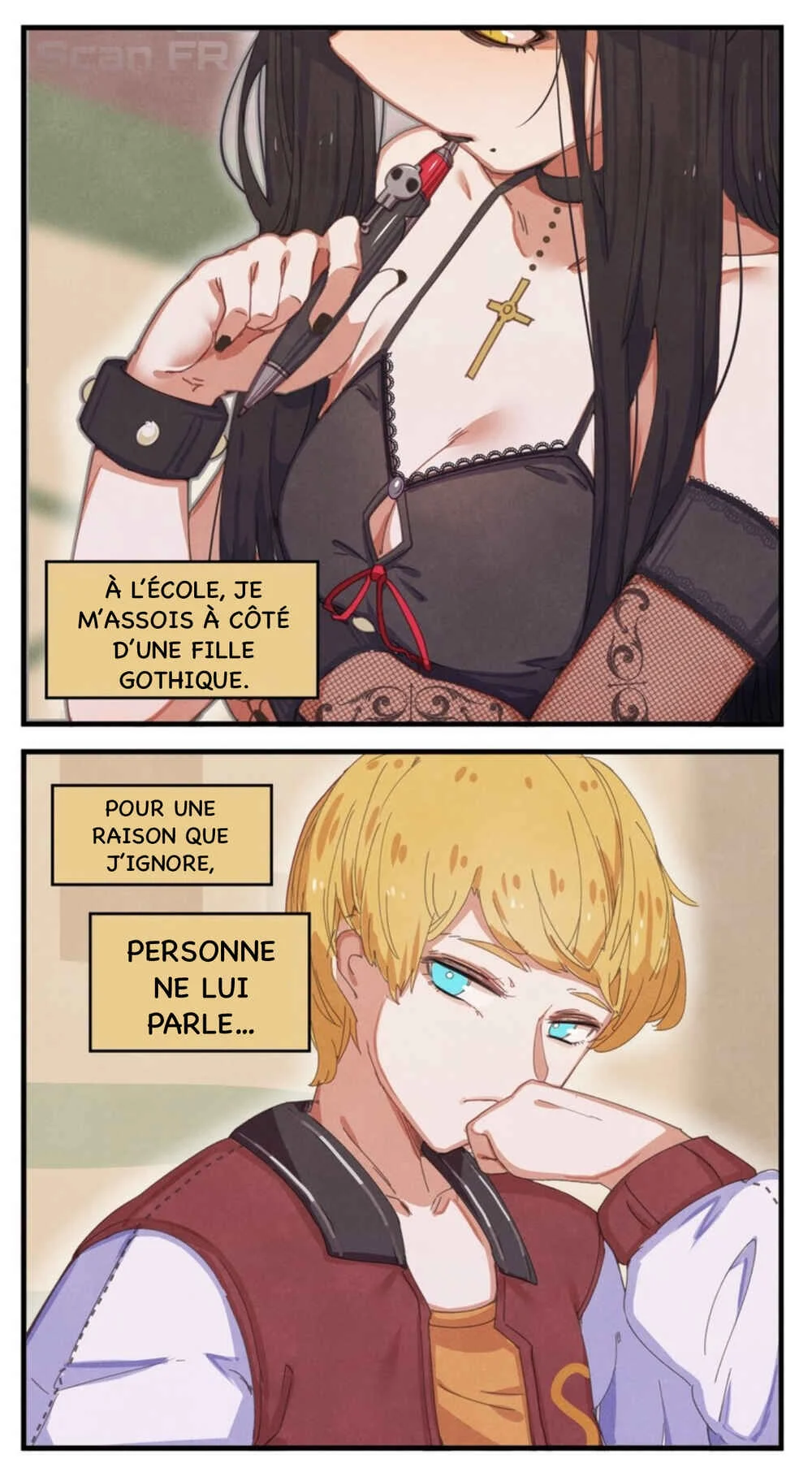 Goth Girl & The Jock Chapitre 1: La gothique  - Page 2