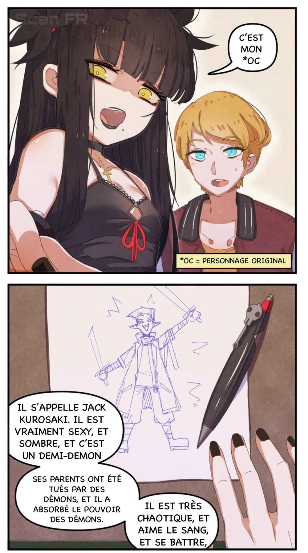 Goth Girl & The Jock Chapitre 1: La gothique  - Page 5