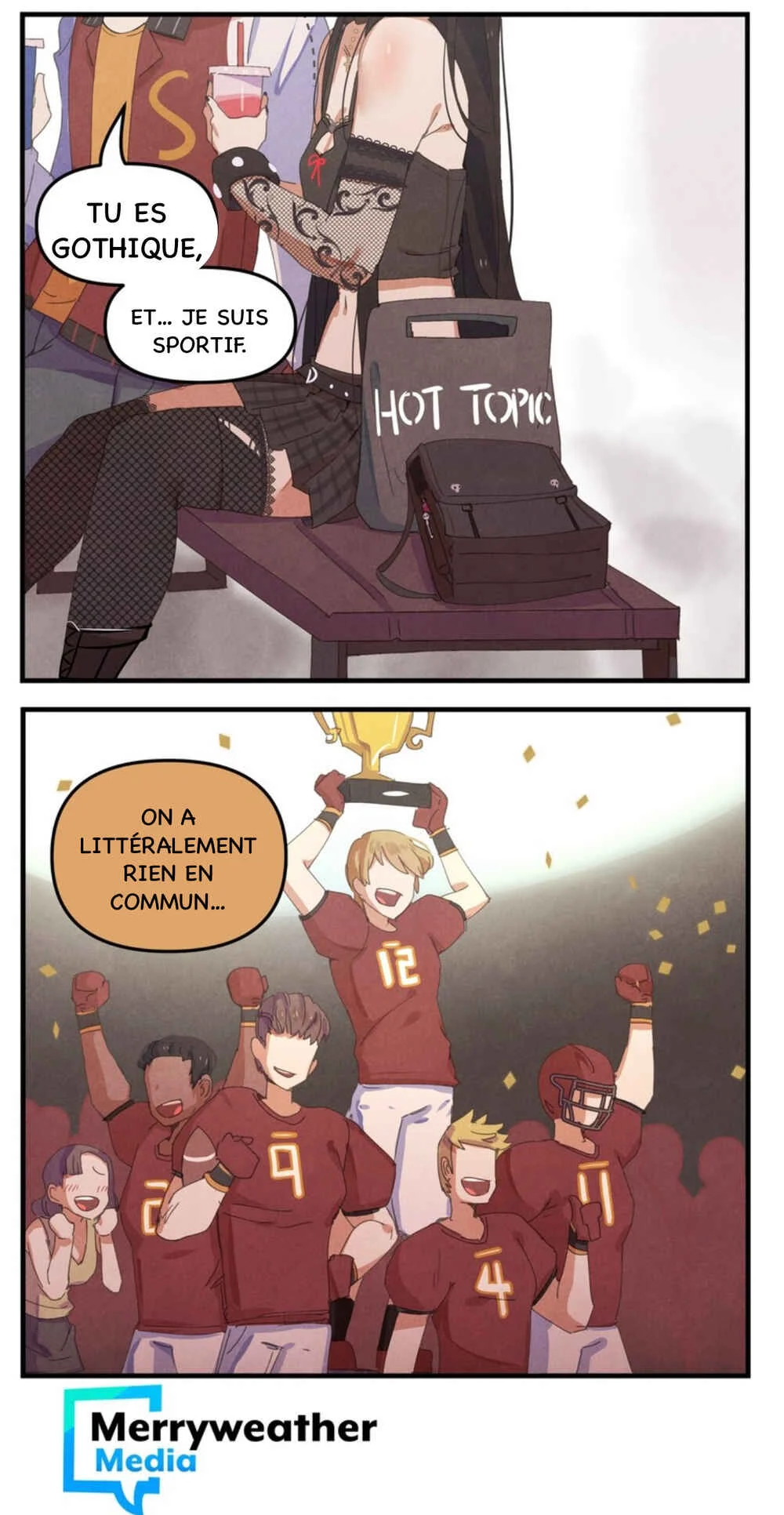 Goth Girl & The Jock Chapitre 5: Rien en commun… - Page 6