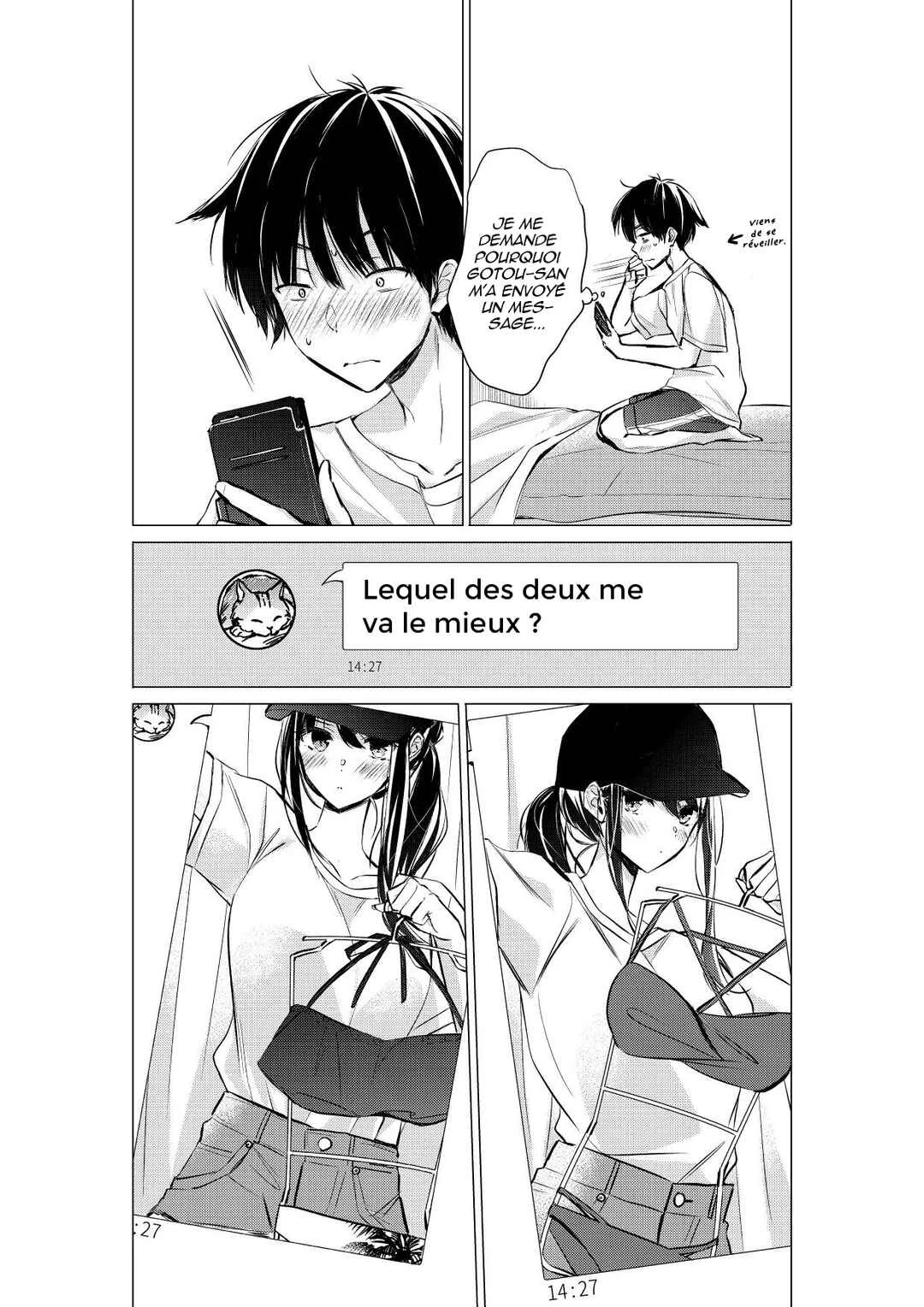 Gotou-san wa Furimukasetai! Chapitre 10: Invitation pour les vacances d'été - Page 1