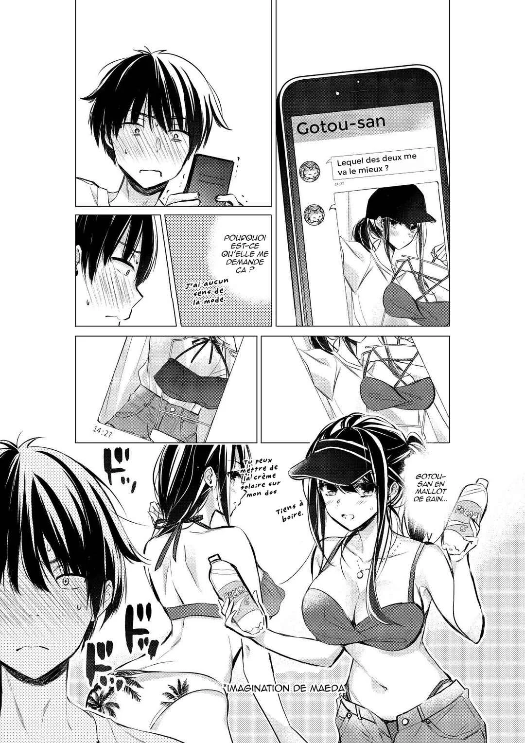 Gotou-san wa Furimukasetai! Chapitre 10: Invitation pour les vacances d'été - Page 2