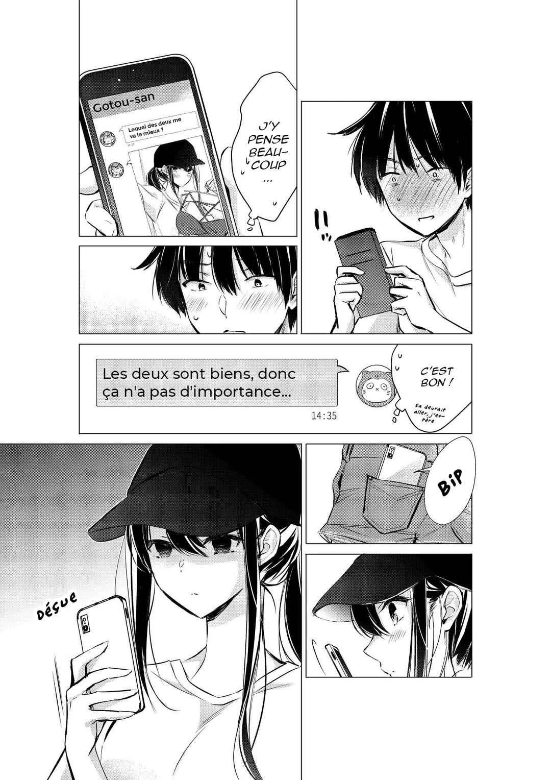 Gotou-san wa Furimukasetai! Chapitre 10: Invitation pour les vacances d'été - Page 3