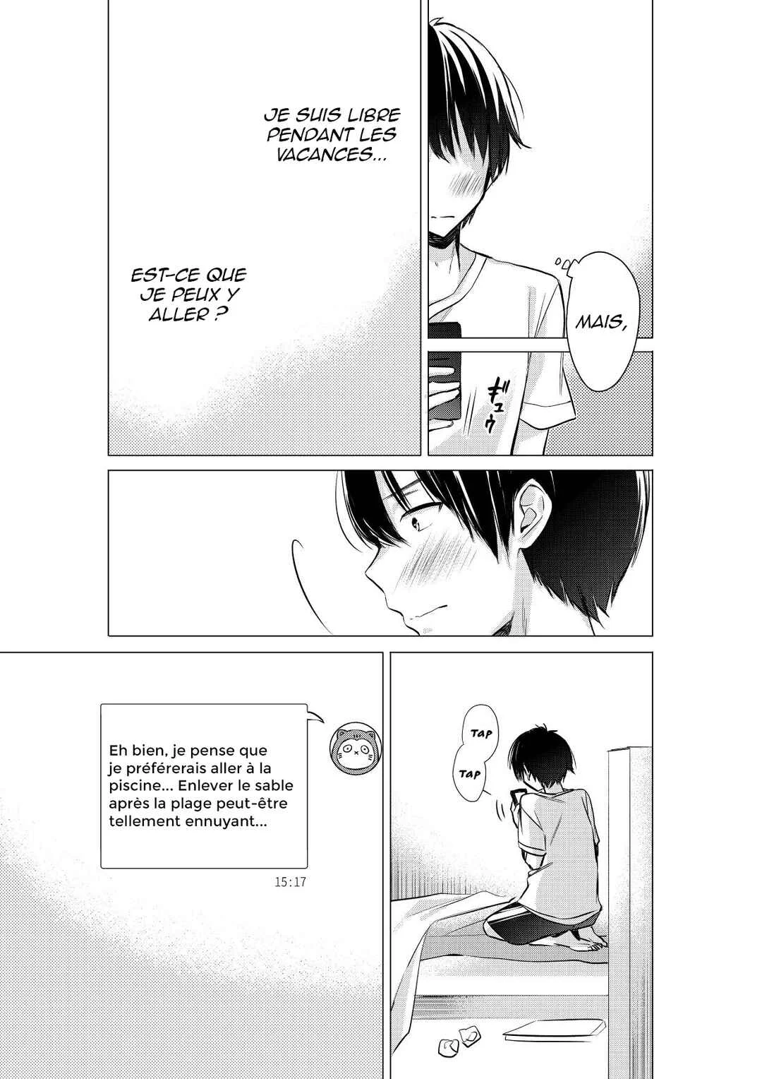 Gotou-san wa Furimukasetai! Chapitre 10: Invitation pour les vacances d'été - Page 9