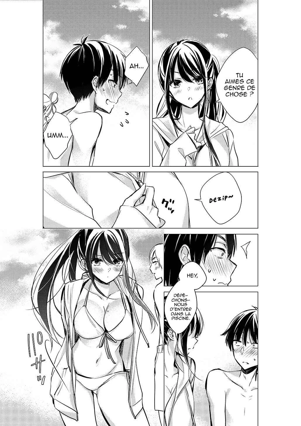 Gotou-san wa Furimukasetai! Chapitre 11: Un rendez-vous chaud à la piscine - Page 5