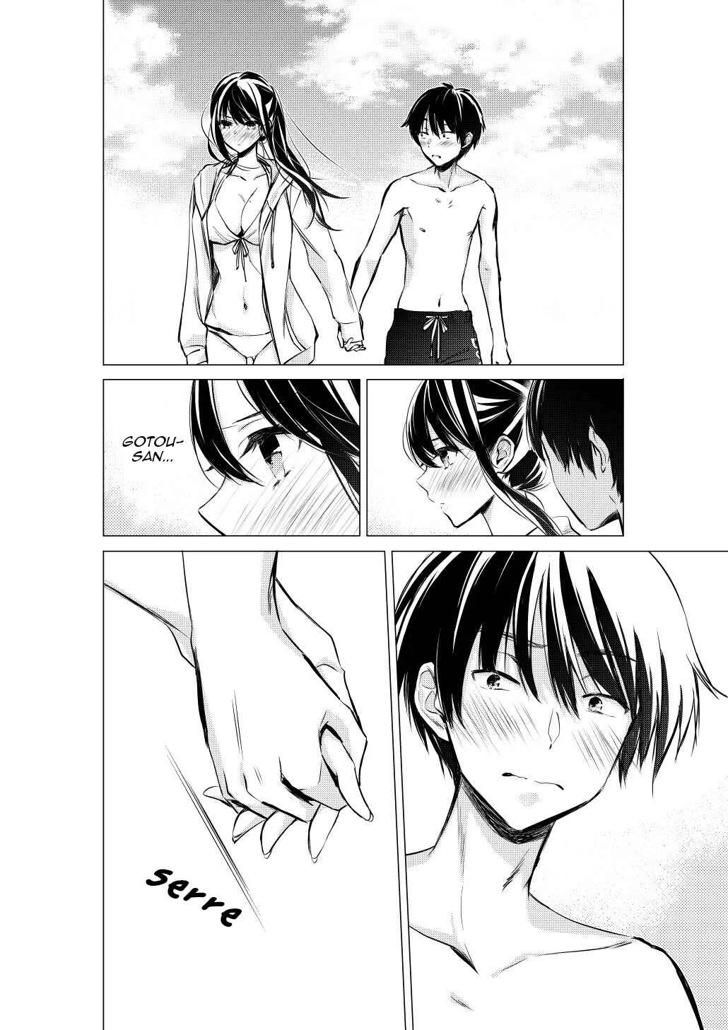 Gotou-san wa Furimukasetai! Chapitre 11: Un rendez-vous chaud à la piscine - Page 18
