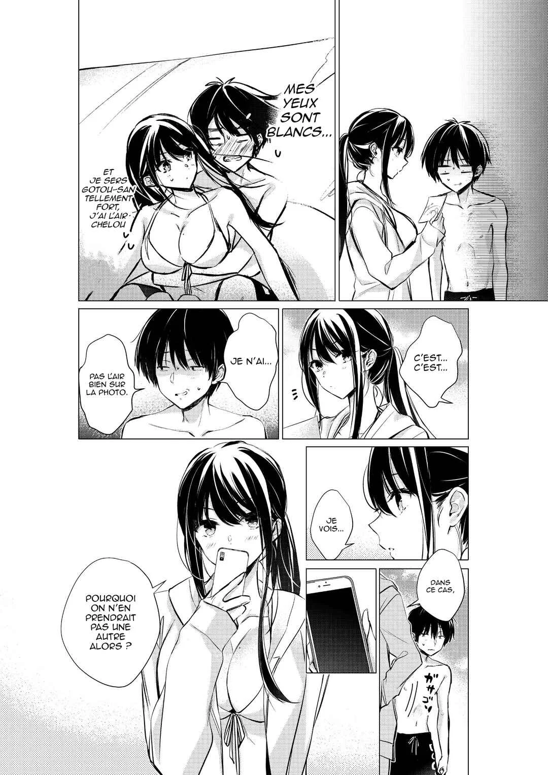 Gotou-san wa Furimukasetai! Chapitre 11: Un rendez-vous chaud à la piscine - Page 36