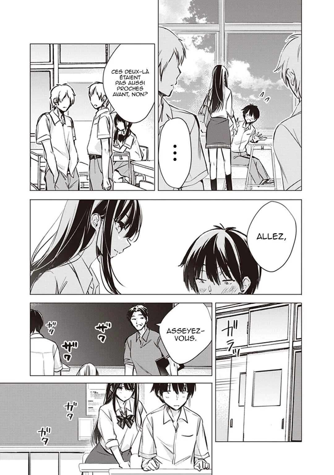 Gotou-san wa Furimukasetai! Chapitre 13: Nouveau semestre et changement de place - Page 3