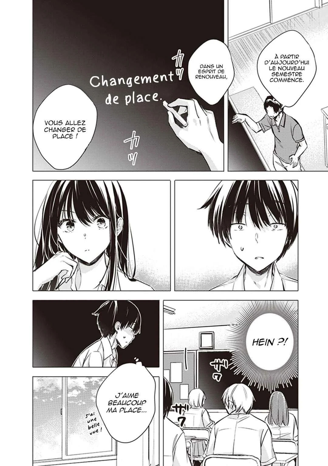 Gotou-san wa Furimukasetai! Chapitre 13: Nouveau semestre et changement de place - Page 4
