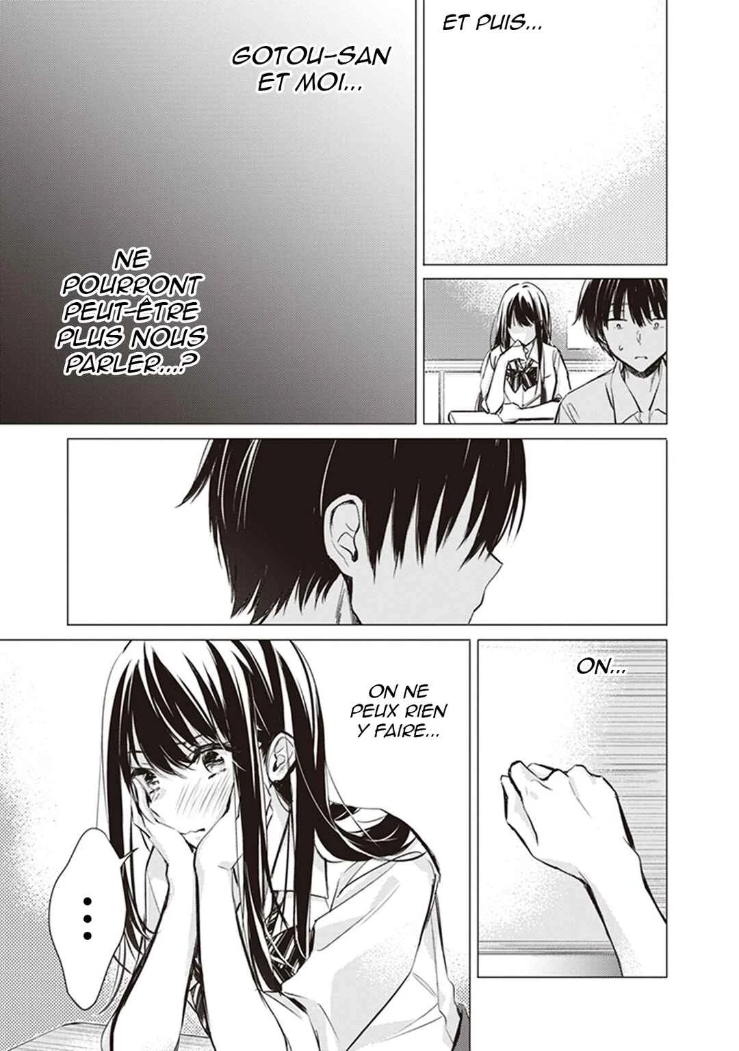 Gotou-san wa Furimukasetai! Chapitre 13: Nouveau semestre et changement de place - Page 5