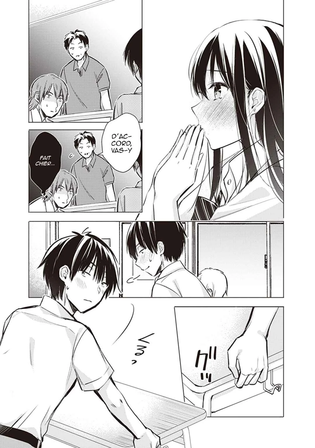Gotou-san wa Furimukasetai! Chapitre 13: Nouveau semestre et changement de place - Page 17