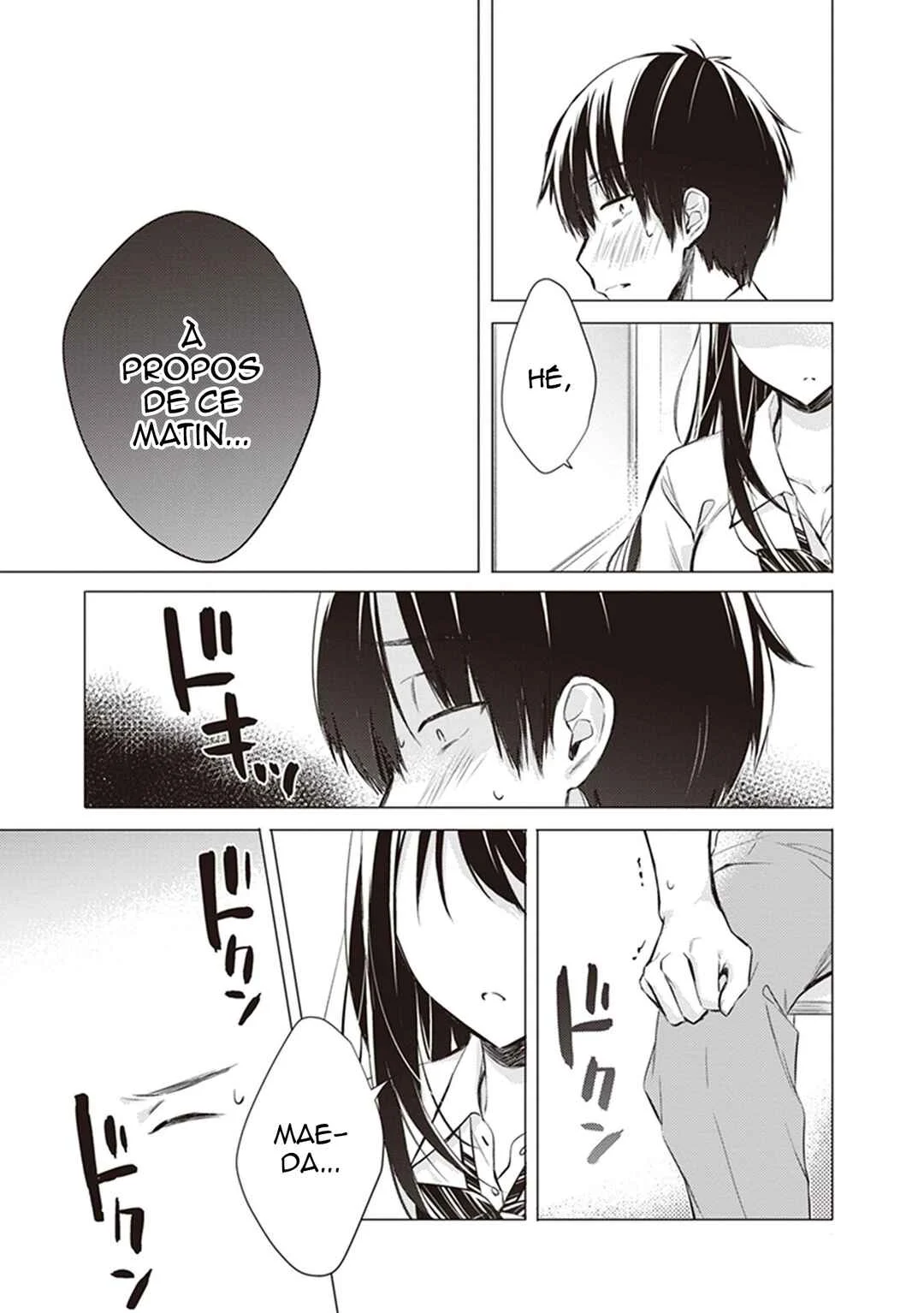 Gotou-san wa Furimukasetai! Chapitre 14: Ce que je veux dire - Page 7