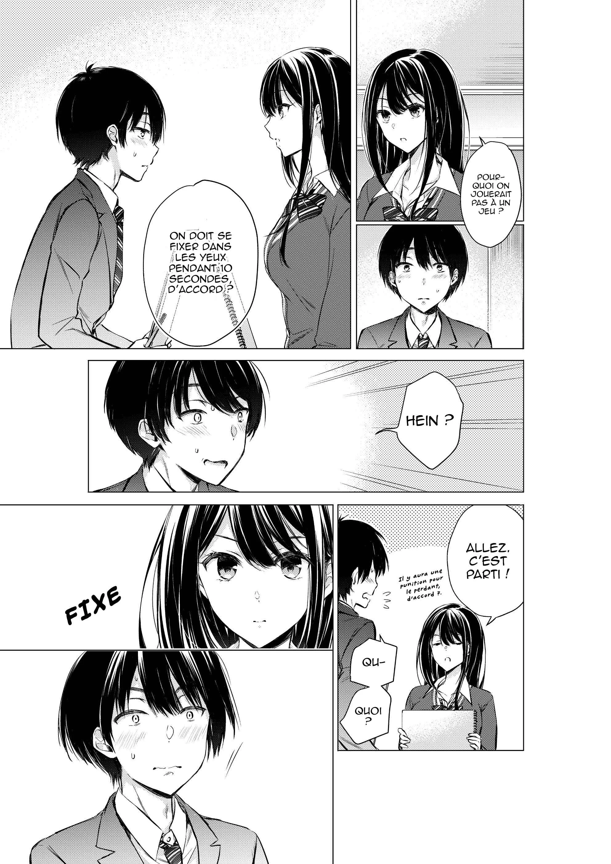 Gotou-san wa Furimukasetai! Chapitre 4: Une bataille de regards - Page 4