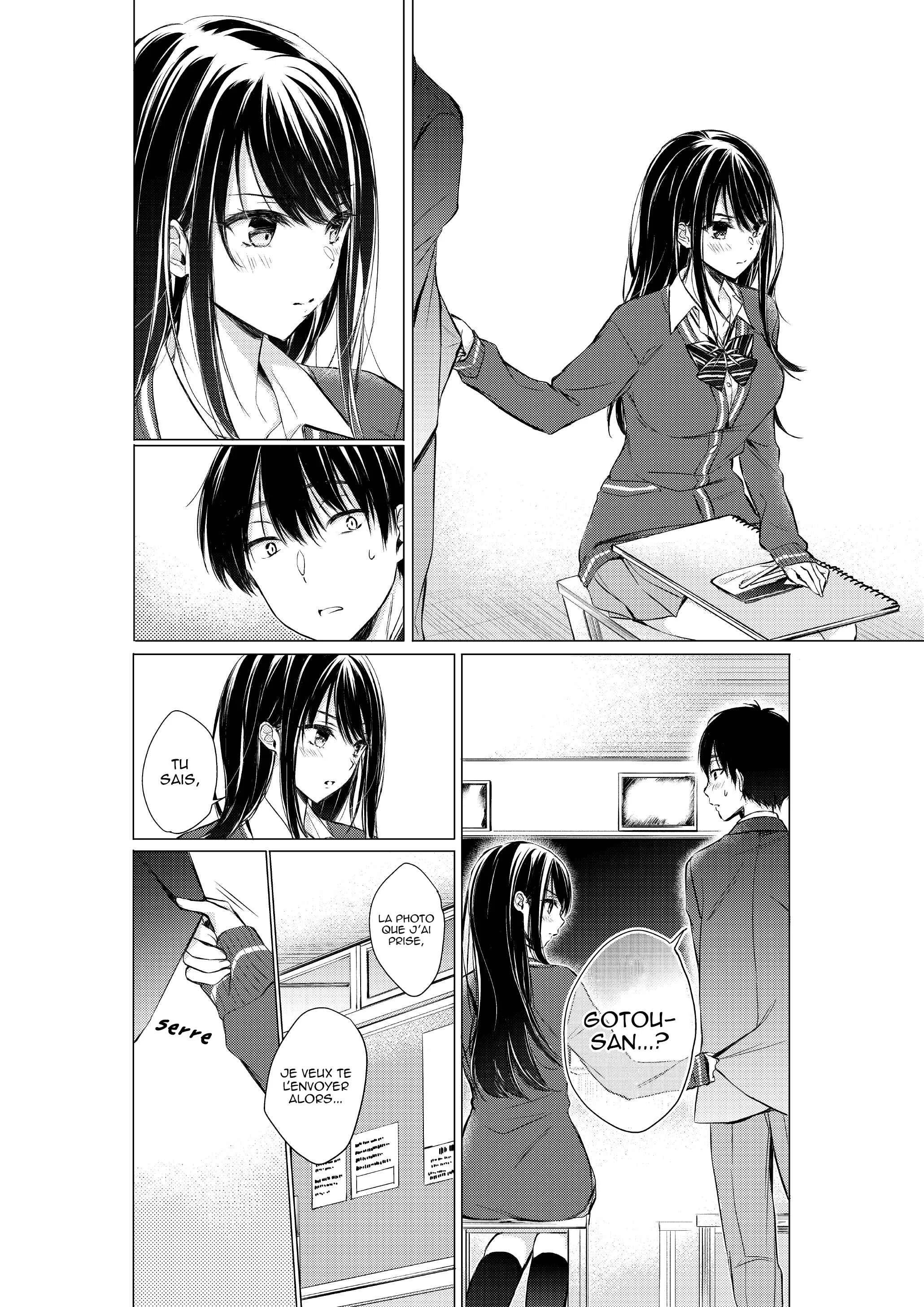 Gotou-san wa Furimukasetai! Chapitre 5: Quelqu'un d'important - Page 7